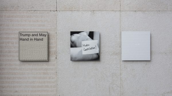 As artists, we comment