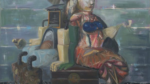 Body-in-the-Props Self-Portrait