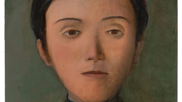 Self-portrait with Skull
