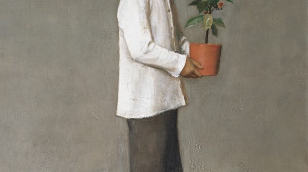 抱花少年
