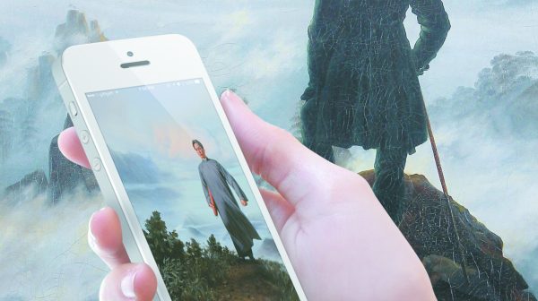 Unaware of the oriole behind