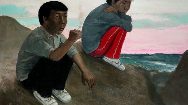 山坡上的青年
