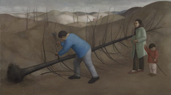 砍树枝