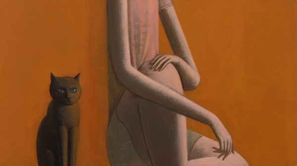 Orange Light and Blue Cat