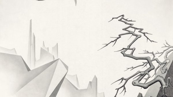 临摹南宋马远《岭上观云图》