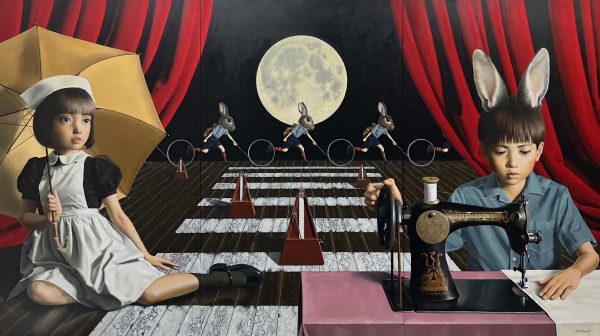 斑马线上的偶遇