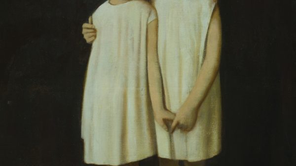 一双如花的面孔