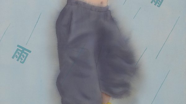 自画像与黄色雨靴