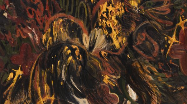 Cat in the Spice Bush-Lilac