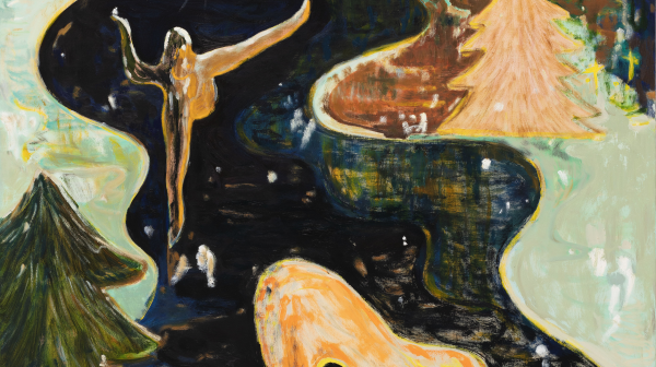 Windy and snowy night in Chicago-1