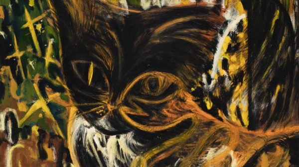 Cat in the Spice Bush-Nutmeg