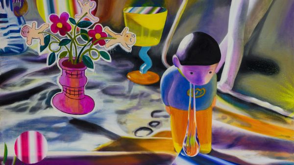 站立的涕泗男孩~婴儿花季