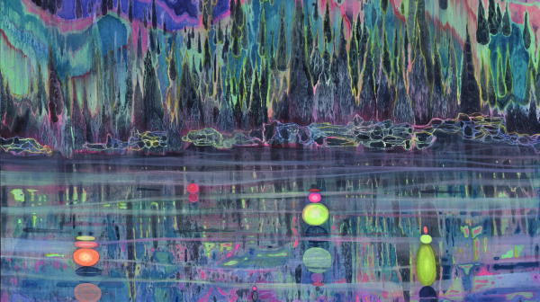 Night Crossing Three Pools