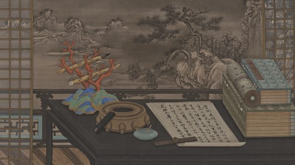 王晋卿的书桌